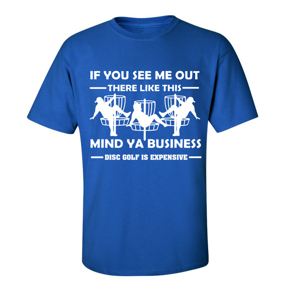 Disc Golf T Shirt STRIPPER MAN DiscGolf Funny Discgolfing Discgolfer Shirt - Picture 9 of 16